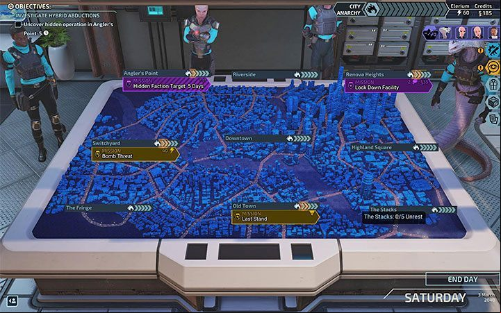 No, in XCOM: Chimera Squad players dont operate all over the globe - XCOM Chimera Squad Guide