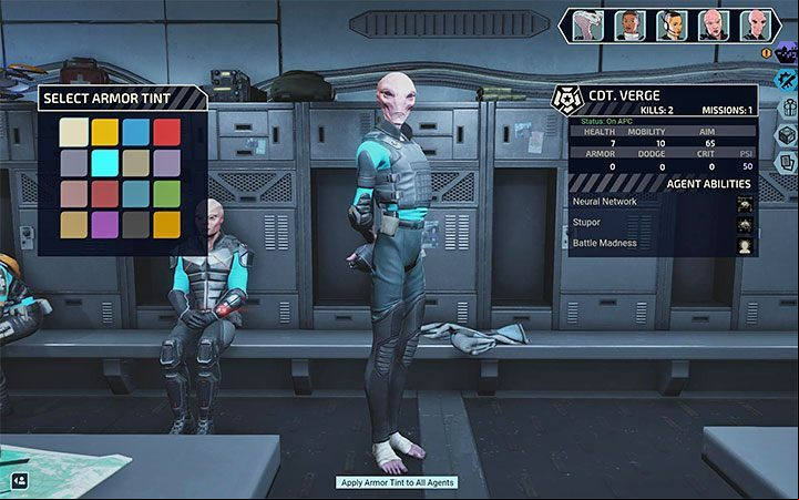 Unfortunately, the character customization is very limited - XCOM Chimera Squad Guide