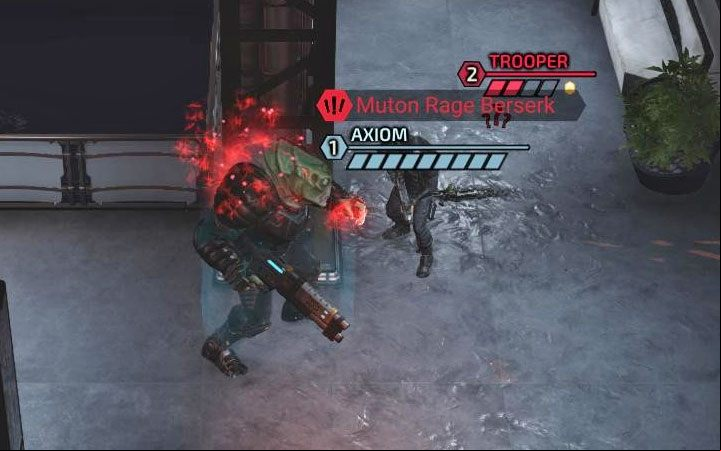After Axiom manages to get enough fury, hell enter berserk mode, called Muton Rage Berserk - XCOM Chimera Squad: Achievements - Appendix - XCOM Chimera Squad Guide