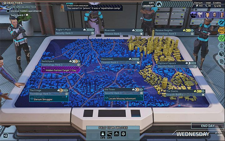 How to unlock: have Rank 3 Field Teams in all nine districts - XCOM Chimera Squad: Achievements - Appendix - XCOM Chimera Squad Guide