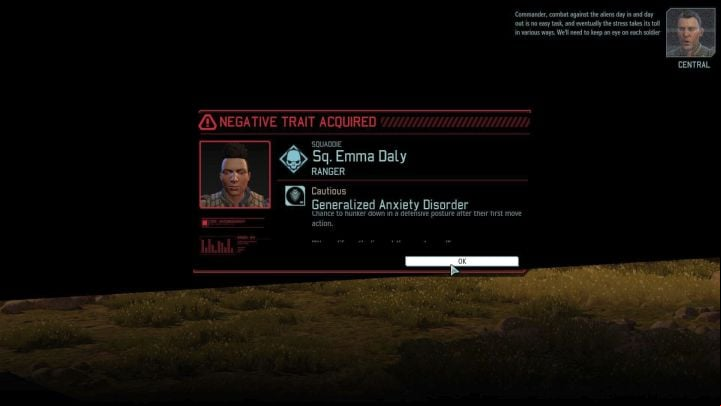 Soldiers can now acquire negative traits - chances for this are higher when you dispatch a tired trooper on a mission. - General information | War of the Chosen Guide - How to start? - XCOM 2 Game Guide