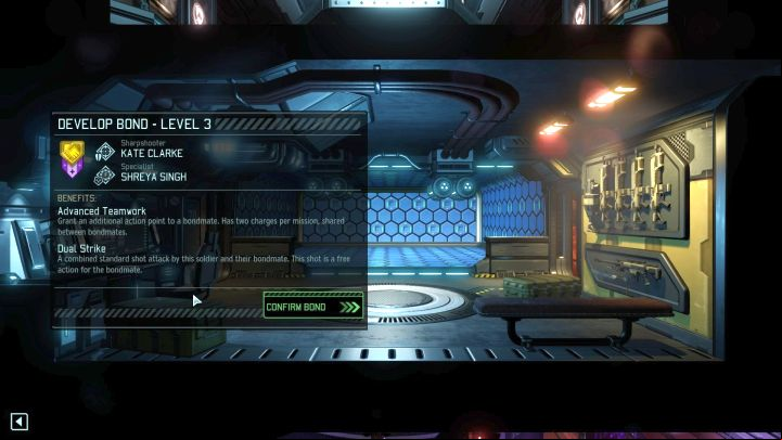 The third bond level unlocks a powerful Dual Strike ability. - Soldier relations | Game mechanics - Game mechanics - XCOM 2 Game Guide