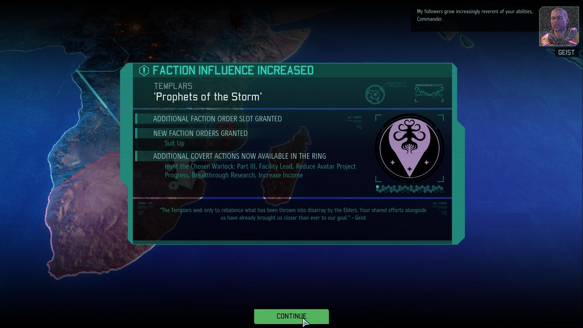 After finishing the Hunt the Chosen X missions, additional card slots will be unlocked. - Resistance Orders | Game mechanics - Game mechanics - XCOM 2 Game Guide