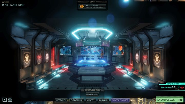 The Resistance Ring grants access to Covert Actions. - Covert Actions | Game mechanics - Game mechanics - XCOM 2 Game Guide