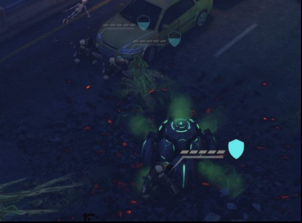 At the end of the round, all the soldiers are hidden behind terrain obstacles. - Tactics - How to play to win - XCOM: Enemy Unknown - Game Guide and Walkthrough
