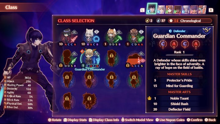 You will unlock the Thaumaturge class when Teach s your party - Xenoblade 3: Character classes - a list of all - Basics - Xenoblade Chronicles 3 Guide