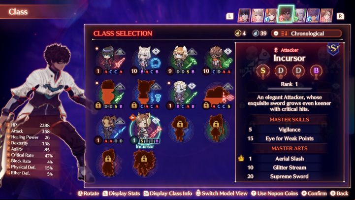 You will unlock the Lost Vanguard class when Monica s your team - Xenoblade 3: Character classes - a list of all - Basics - Xenoblade Chronicles 3 Guide