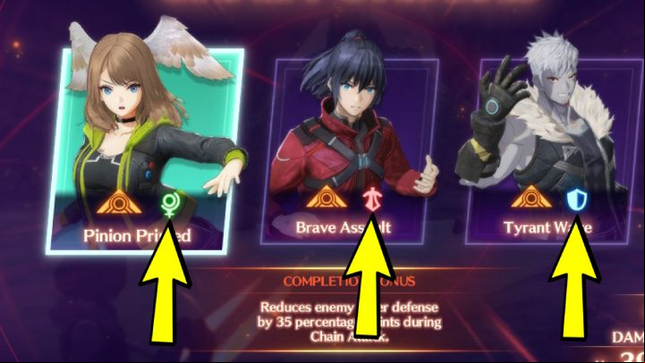 Each team member has 1 of 3 battle roles during combat - Xenoblade 3: Combat - Combat Arts, Talent Arts, Master Arts - Basics - Xenoblade Chronicles 3 Guide