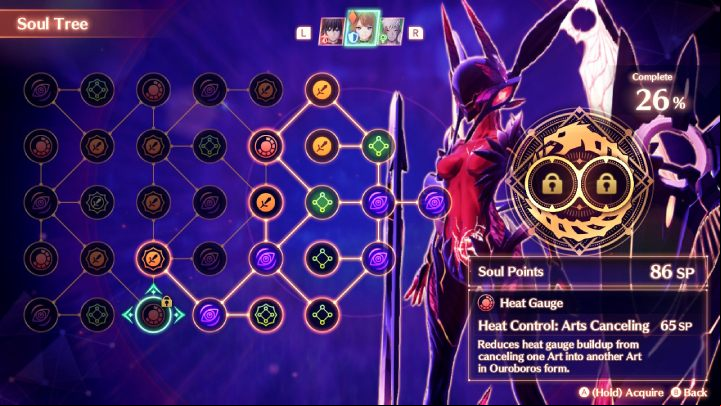 Each character has their own Ouroboros upgrade tree - Xenoblade 3: Ouroboros - Interlink - Basics - Xenoblade Chronicles 3 Guide