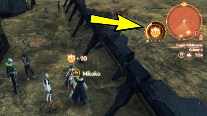 When you complete Chapter 2 of the game, the Affinity Meter will appear in the top-right corner of the screen, reflecting your team's relationship with a colony - Xenoblade 3: Affinity Meter - how to Fill? - FAQ - Xenoblade Chronicles 3 Guide