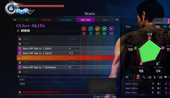 You can improve the process of gaining experience points and therefore unlocking new skills - Yakuza 6 Trophy Guide - Basics - Yakuza 6 Game Guide