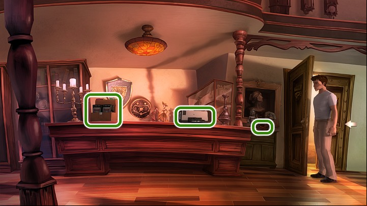 Go to the shop (door in the centre of the screen) - Chapter One - Paris | Walkthrough - Walkthrough - Yesterday Origins Game Guide
