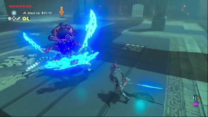 These kinds of Guardians can only be found in temples and basically serve as a test of your combat skills - All opponents Description & Characteristics in Zelda Breath of the Wild - Gameplay Basics - The Legend of Zelda Breath of the Wild Guide