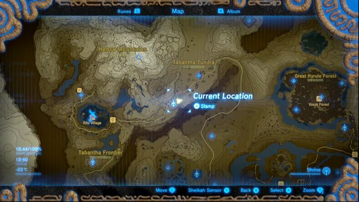 The minigame is located here, right next to Hebra Tower. - Whats the quickest way to earn rupees in Zelda Breath of the Wild?? - FAQ - Frequently asked questions - The Legend of Zelda Breath of the Wild Guide