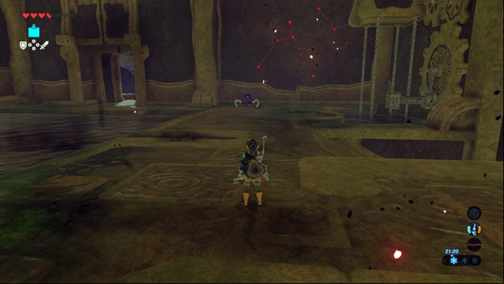 While inside, you have to activate the terminals - Free the Divine Beasts | Zelda Breath of the Wild walkthrough - Main quests - The Legend of Zelda Breath of the Wild Guide