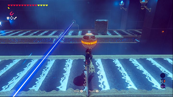 Wait for the block that will cover the laser. - All Shrines in Zelda Breath of the Wild - Shrines - The Legend of Zelda Breath of the Wild Guide