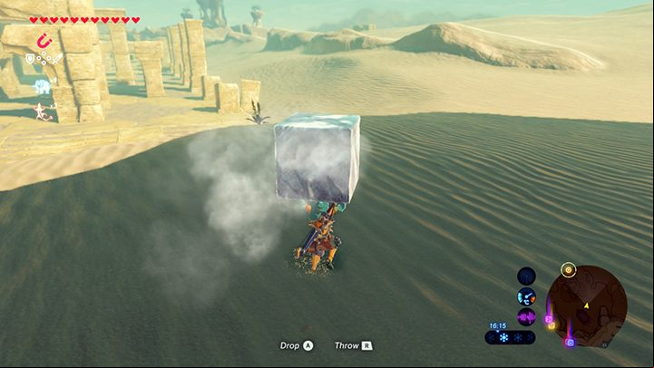 Take the block of ice to Furosa - All Shrines in Zelda Breath of the Wild - Shrines - The Legend of Zelda Breath of the Wild Guide