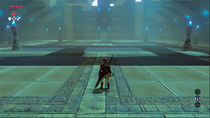 The arena - Dueling Peaks Tower | Shrines in Zelda Breath of the Wild - Shrines - The Legend of Zelda Breath of the Wild Guide